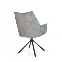 Fred Swivel Dining Chair Grey